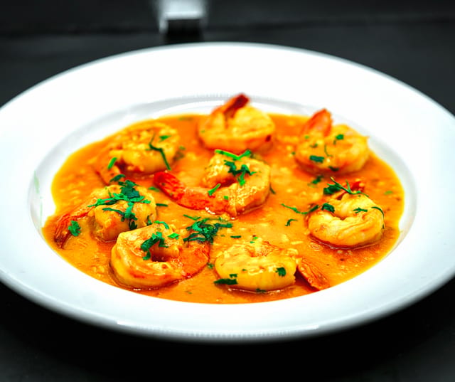 Camarones al Ajillo.