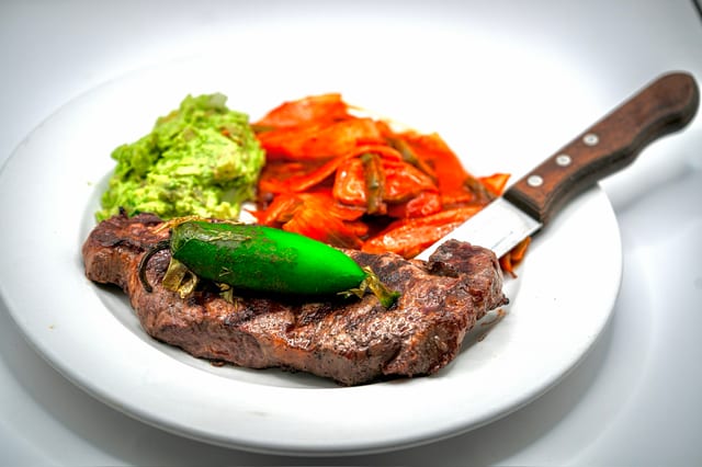 Bistec Ranchero.
