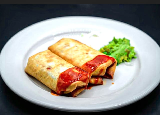 Chimichangas.