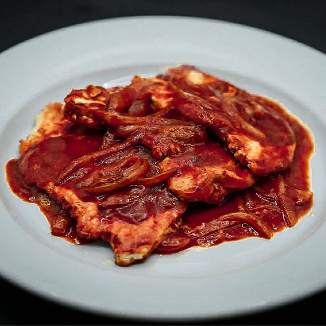 Pollo a la Diabla.