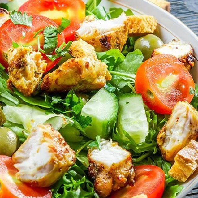 Ensalada Cesar.